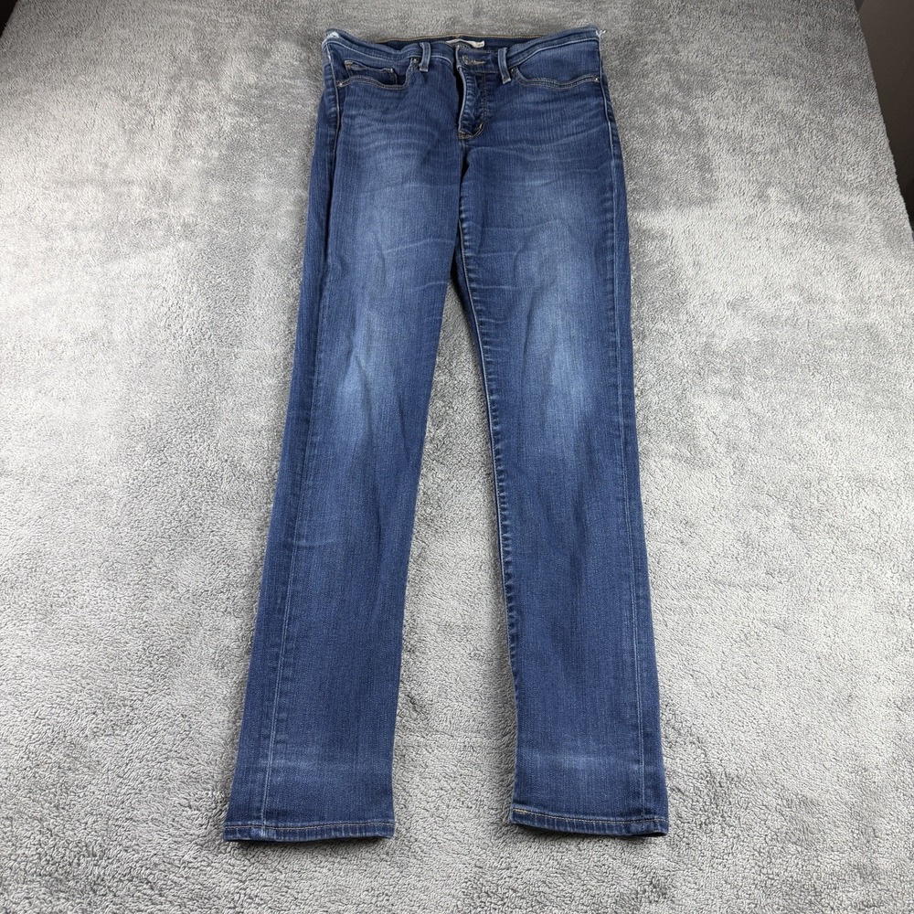 Levis 311 Shaping Skinny Jeans Womens 29 Blue Medium Wash Mid Rise